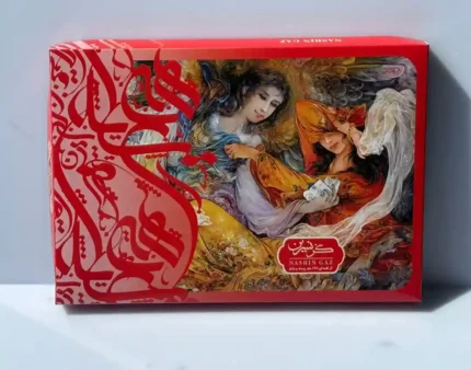 گز لقمه ای 28% پسته و بادام